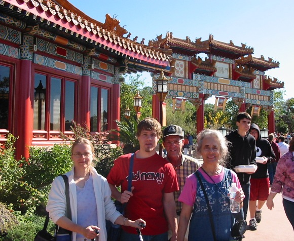 We had lunch in China