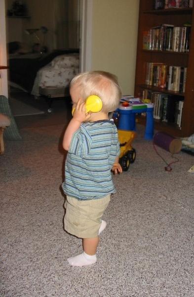 Excuse me, I have a call on line two...